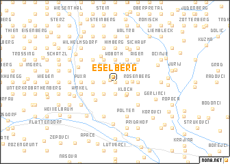 map of Eselberg