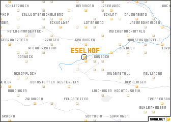 map of Eselhof