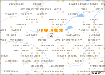 map of Eselsburg