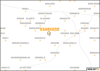 map of Eshakeno