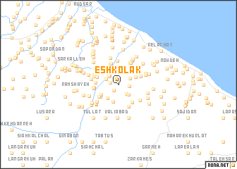 map of Eshkolak