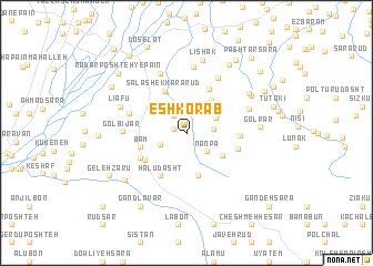 map of Eshkorāb