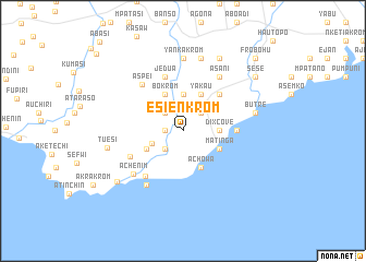map of Esienkrom