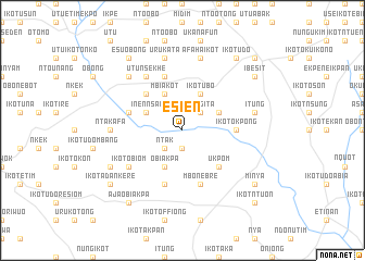 map of Esien