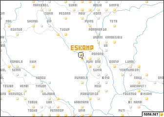 map of Eskamp