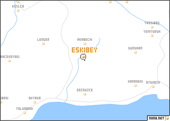 map of Eskibey