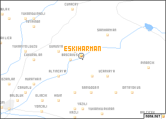 map of Eskiharman