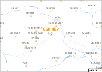 map of Eskiköy