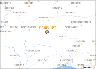 map of Eski Yurt