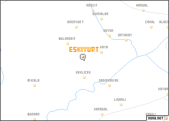 map of Eskiyurt