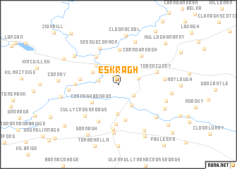 map of Eskragh