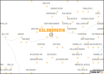 map of Eslabonería