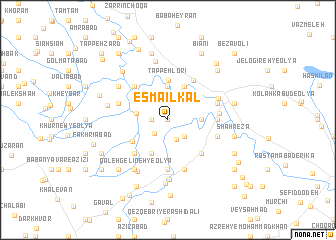 map of Esmā‘īl Kal