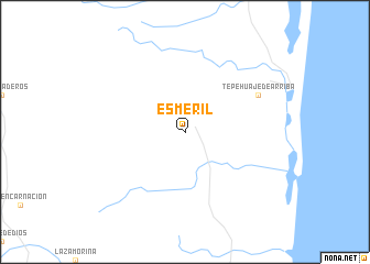 map of Esmeril