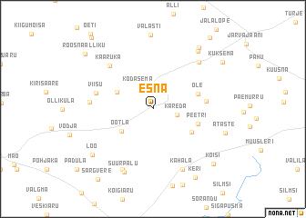 map of Esna