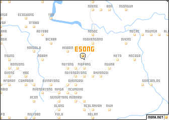 map of Esong