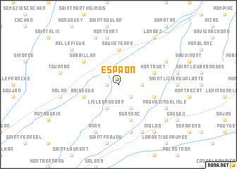 map of Espaon