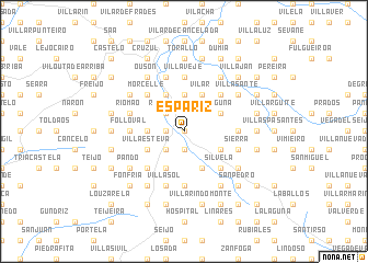 map of Espariz