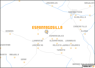 map of Esparragosilla