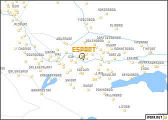 map of Espārt
