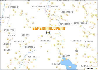 map of Esperana Lopera