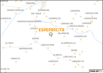 map of Esperancita