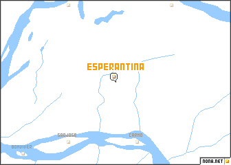 map of Esperantina