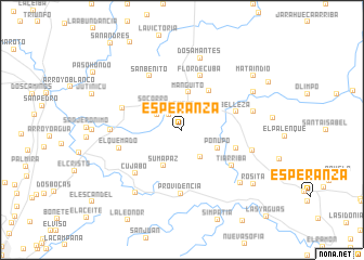 map of Esperanza