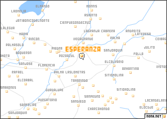 map of Esperanza