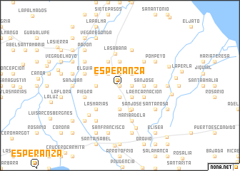 map of Esperanza