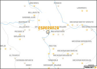 map of Esperanza