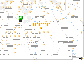 map of Esperanza