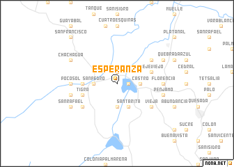 map of Esperanza