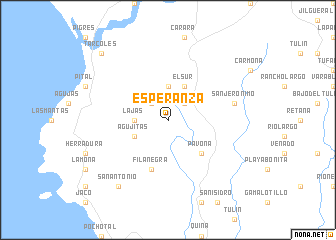 map of Esperanza