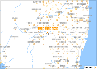 map of Esperanza