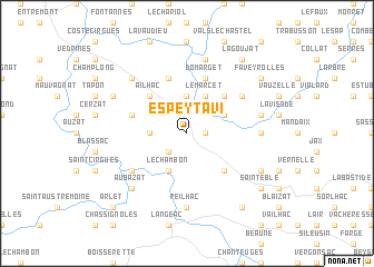 map of Espeytavi