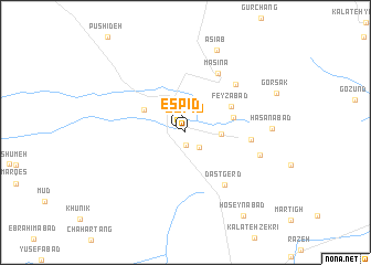 map of Espīd