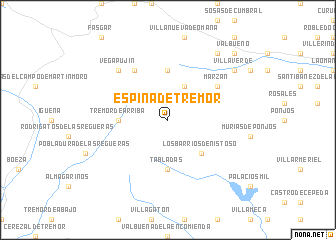 map of Espina de Tremor