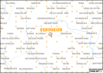 map of Espinheira