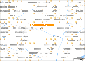 map of Espinho Grande