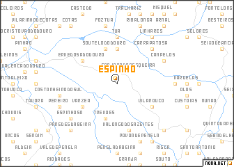 map of Espinho