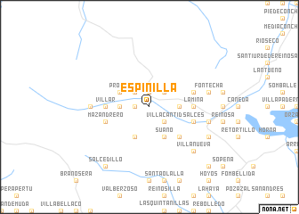 map of Espinilla