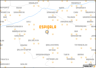 map of Espī Qalā