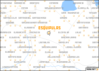 map of Esquipulas