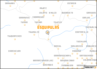 map of Esquipulas