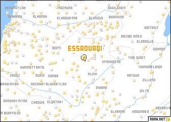 map of Es Saouâqi