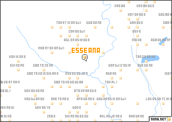 map of Essé Ana