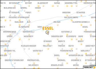 map of Essel