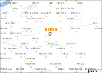 map of Essen