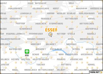 map of Essen